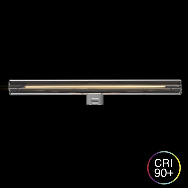 Linestrarör deco klar 300mm 1-pol 4W 2200K dimbar